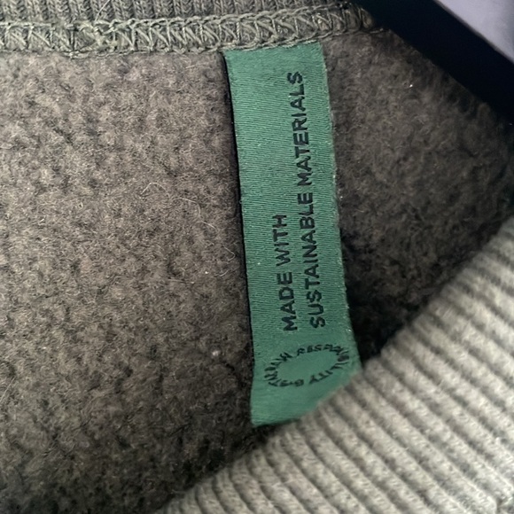 G-Star Men's Olive Green Logo Sweater Sweatshirt Small - Picture 5 of 15